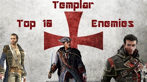 assassin's creed list of templars.